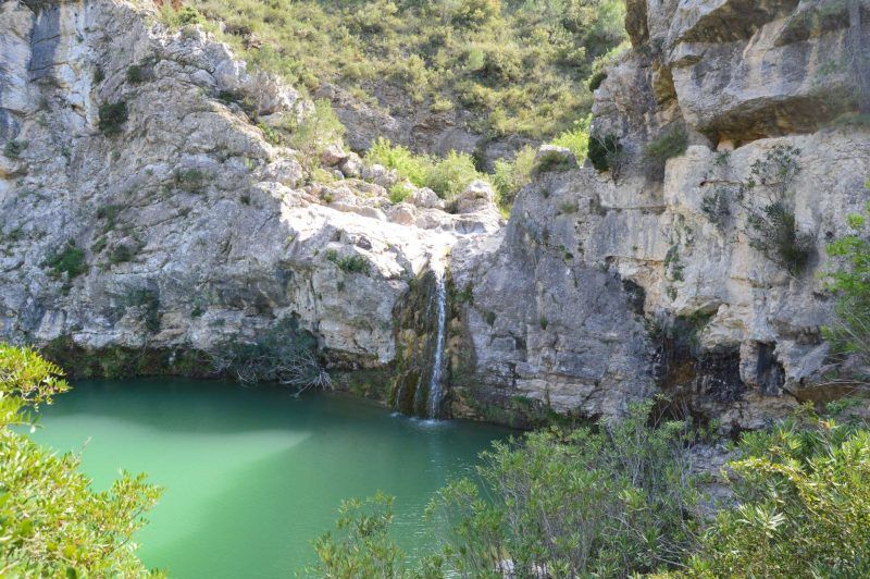 el chorro del salt barranco de la encantada