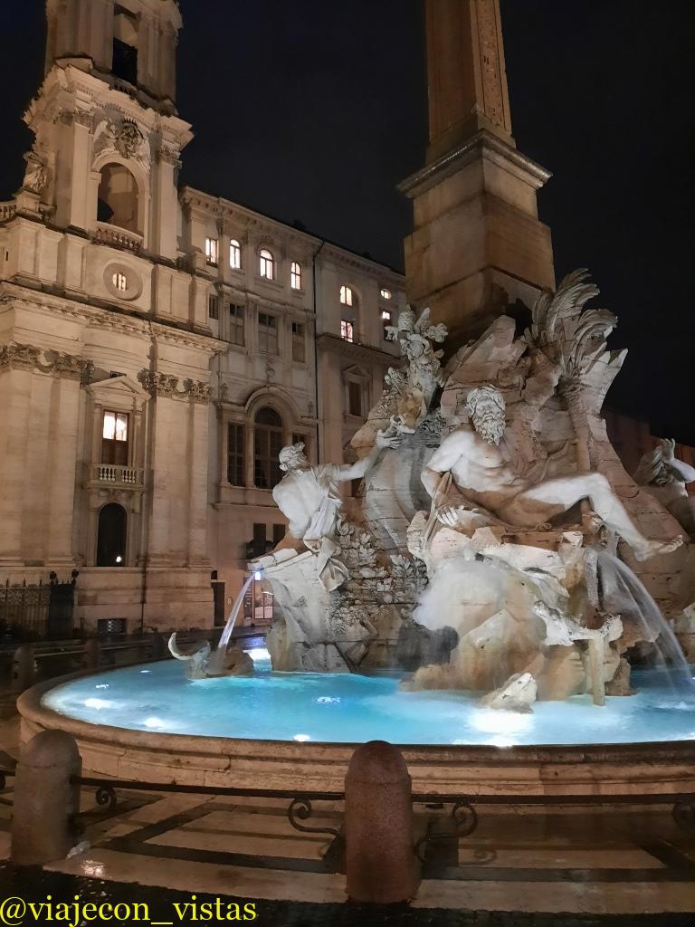 fuente de los cuatro rios roma