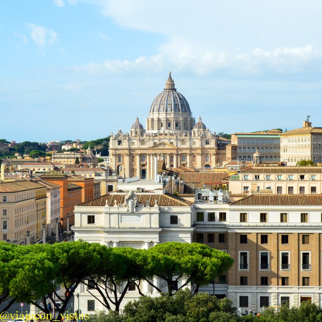 vistas del vaticano desde sant angelo