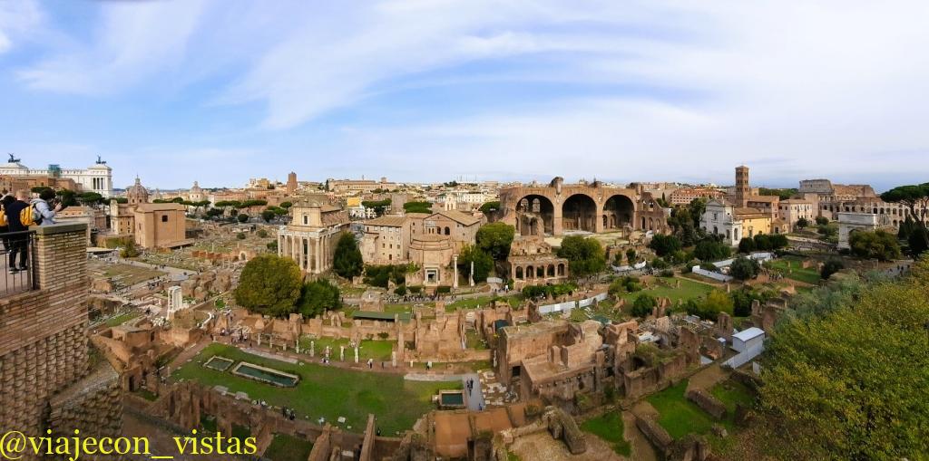 panoramica del foro romano