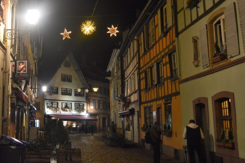 paseo nocturno, petite france