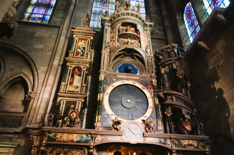 reloj astronomico catedral de estrasburgo