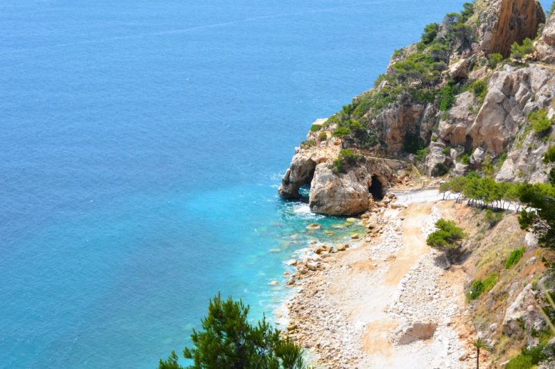 cala moraig cova dels arcs