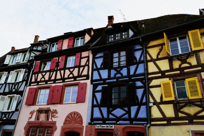 fachadas del centro de colmar