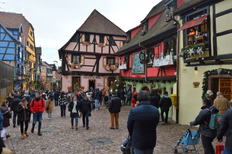 tienda de noel en riquewihr