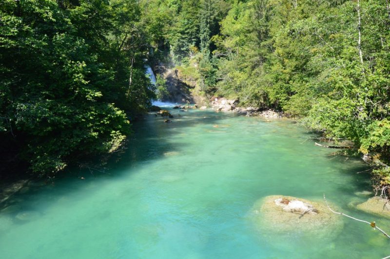 exuberante naturaleza en eslovenia