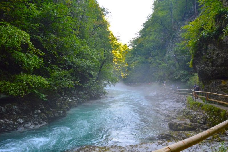 radovna river eslovenia