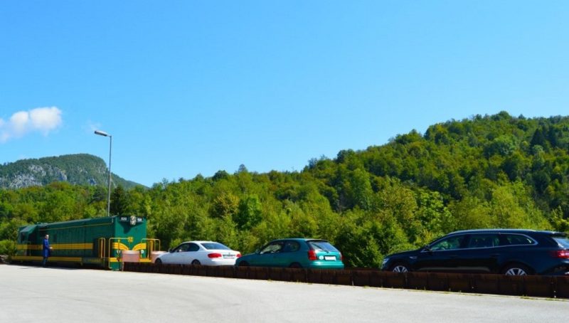 tren de coches eslovenia