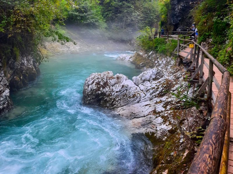 pasarelas de vintgar gorge esloveni
