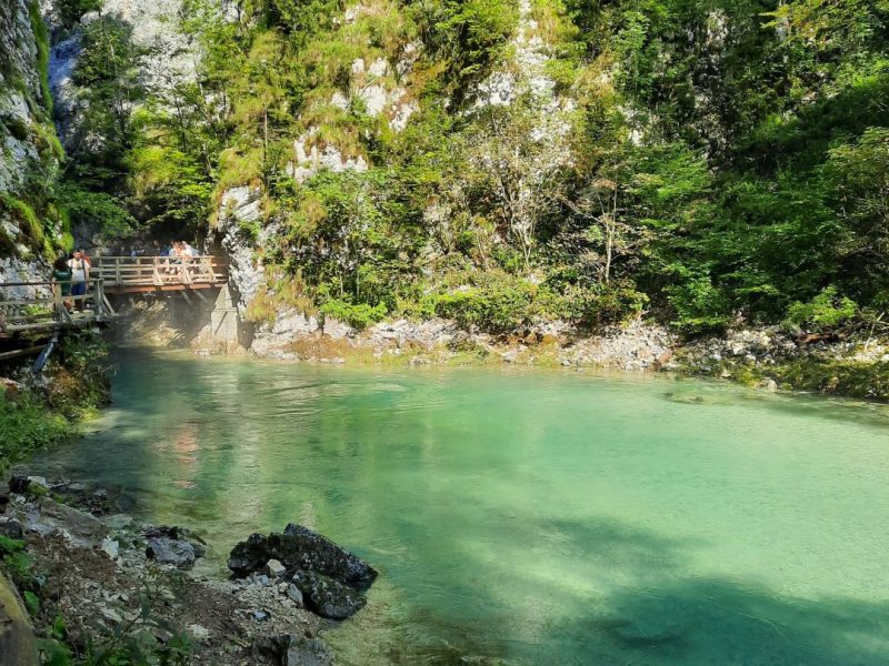 rio radovna vintgar eslovenia