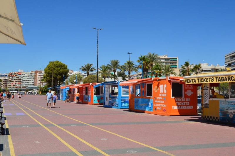 casetas venta de tickets isla de tabarca