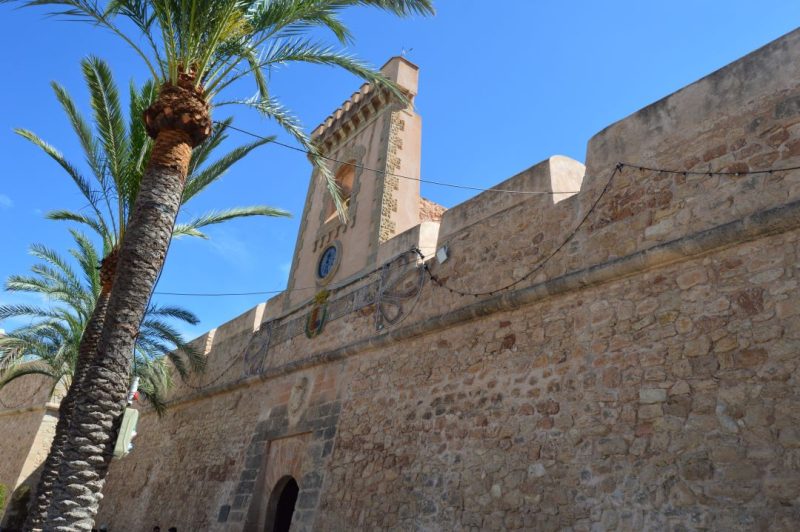 castillo fortaleza santa pola