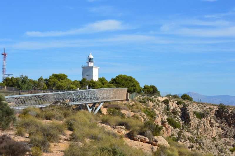 pasarela mirador faro de santa pola
