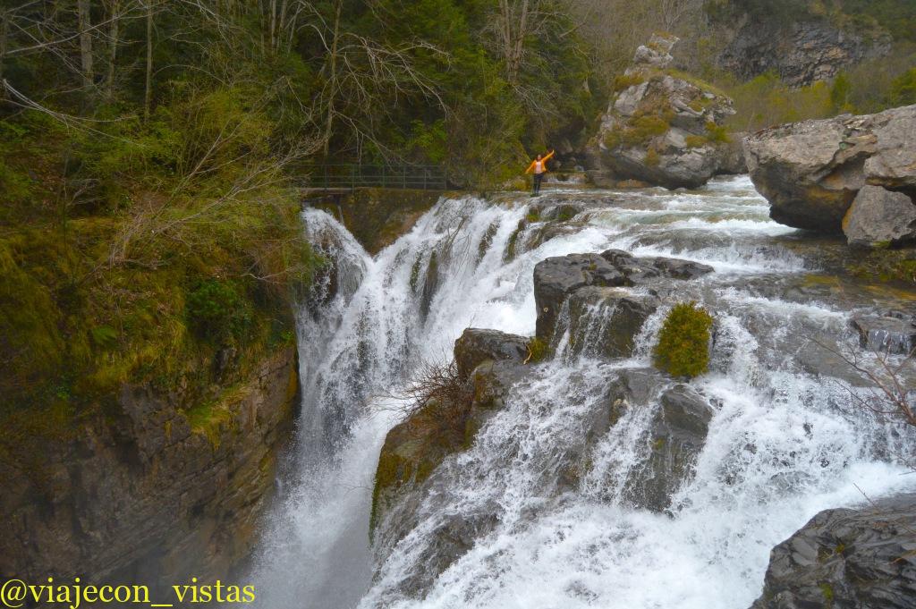 cascada del rio aso sector del añisclo