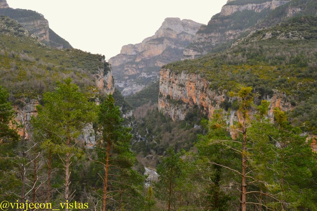 cañon y pico del añisclo