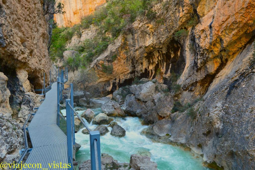 ruta pasarelas del vero alquezar