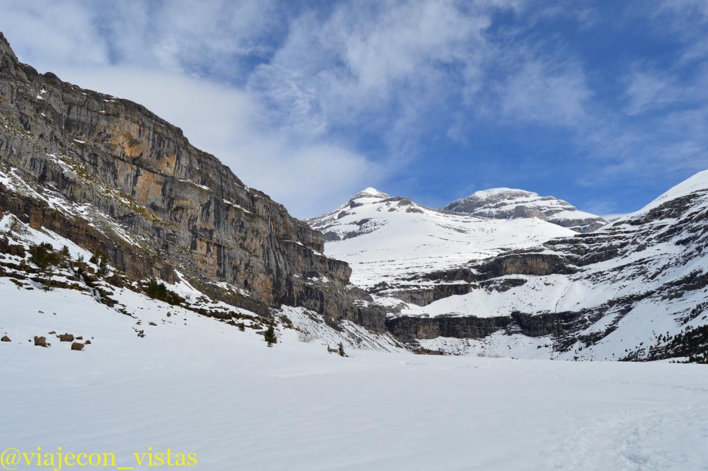 glaciar de soaso y monte perdido
