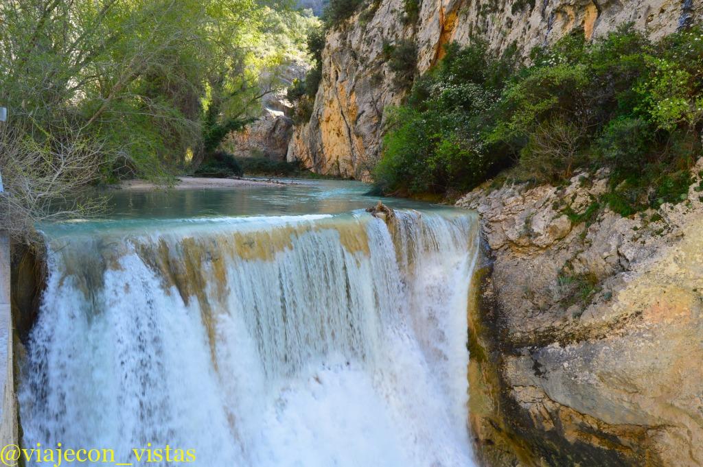 azud y presa del rio vero