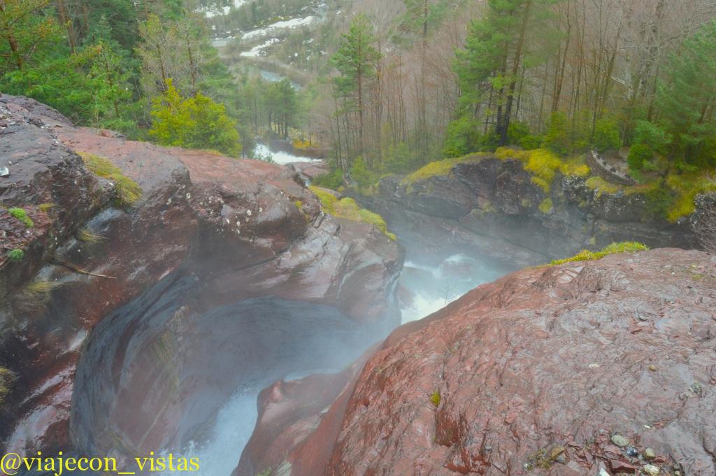 roca cascada de la larri