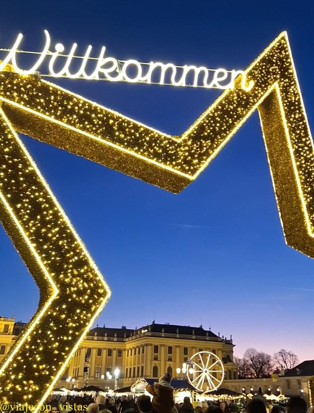 willkammen schonbrunn viena