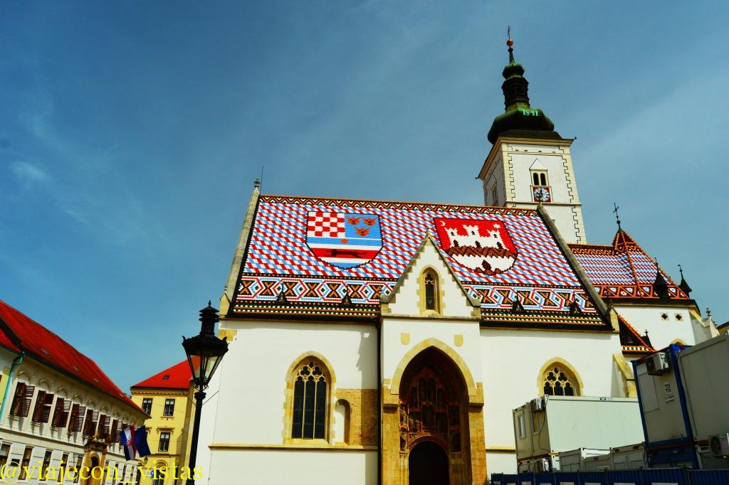 iglesia de san marcos zagreb
