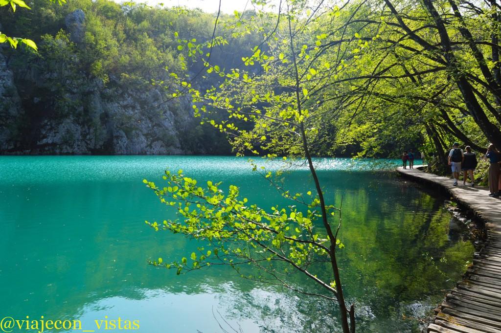 la belleza de los lagos plitvice
