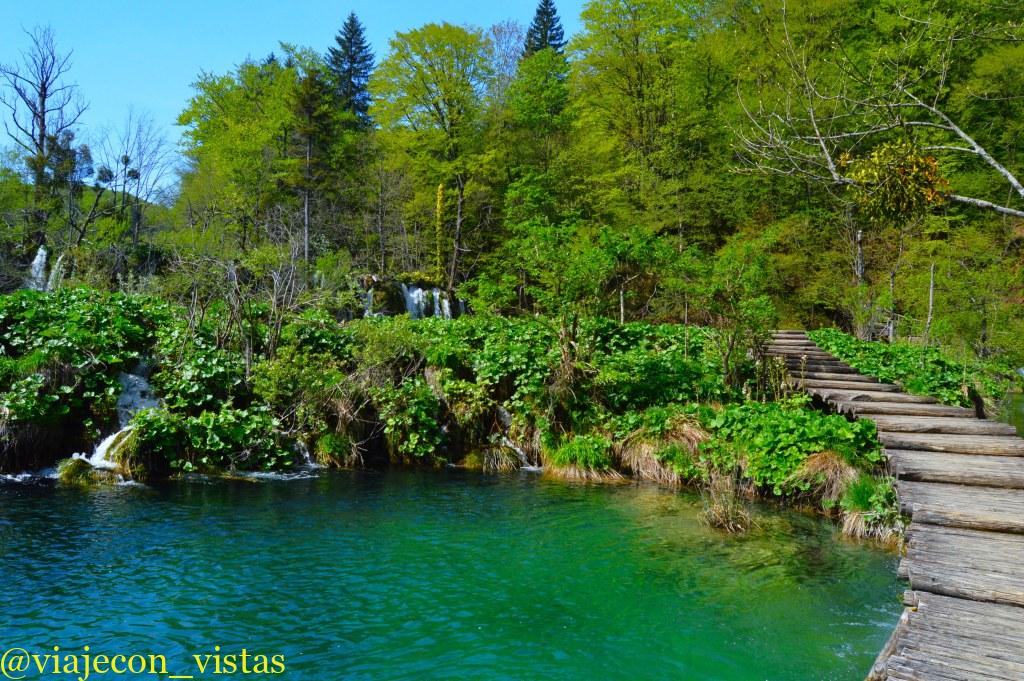 senderos del parque nacional de los lagos plitvice